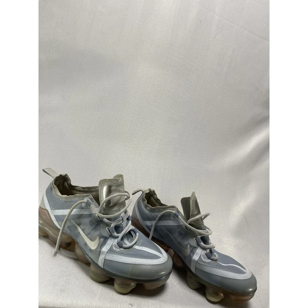 Nike Shoes Youth 7 Air VaporMax 2019 GS Sneakers Gray Round Toe AJ2617-001